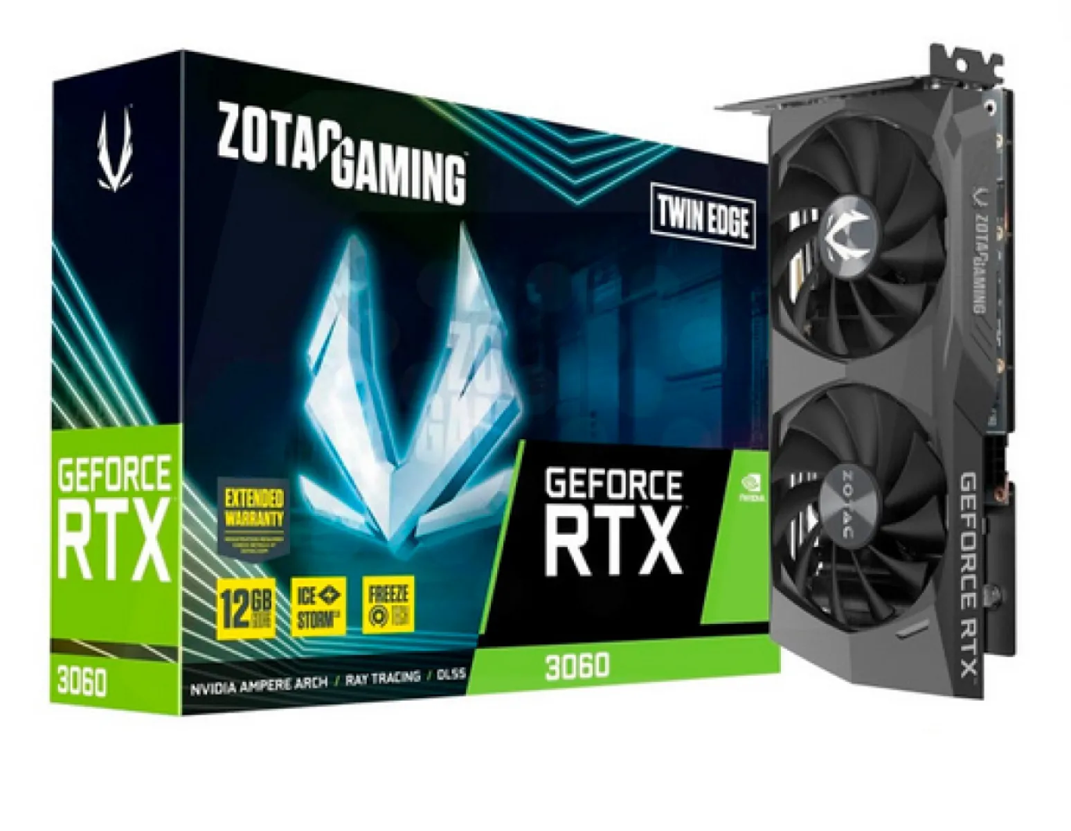 VGA ZOTAC NVIDIA GEFORCE RTX 3060 TWIN EDGE 12GB GDDR6