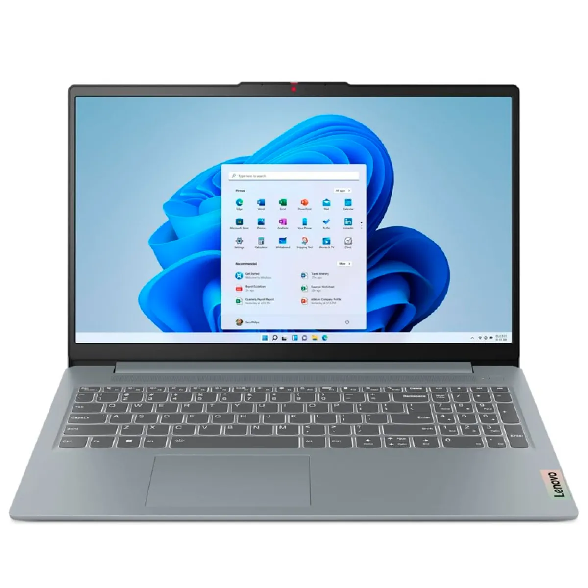 Notebook Lenovo IdeaPad Slim 3, 15.6" FHD TN, Core i5-1335U 1.3/4.6GHz 16GB LPDDR5-4800MHz