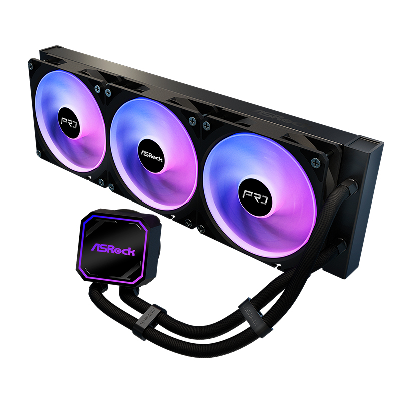 Refrigeracion Líquida 360MM Para CPU Asrock Pro 360 Argbel Refrigerador Líquido