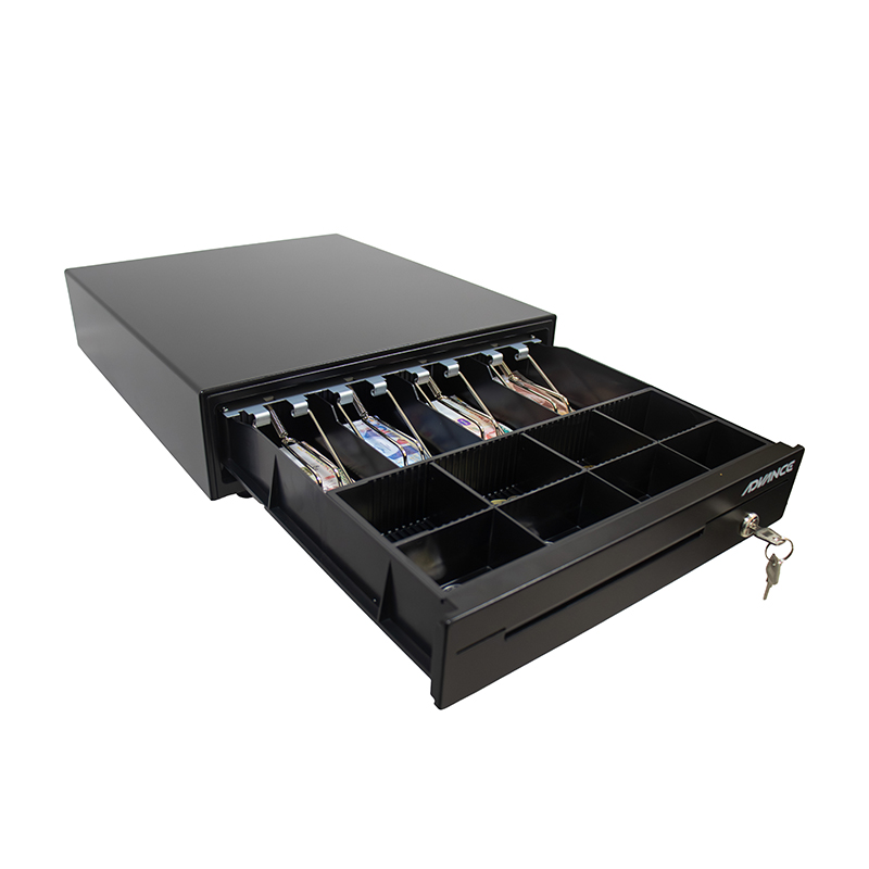 Caja Para Efectivo Advance Adv-5421, 4 Ranuras, Rj11, Negroorganizte De Manera S