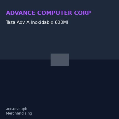 Taza Adv A Inoxidable 600Ml