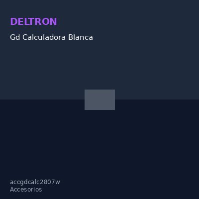 Gd Calculadora Blanca
