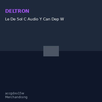 Le De Sol C Audio Y Can Dep W