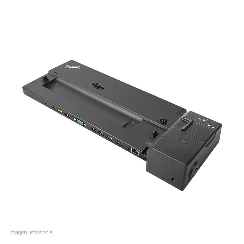 Estación De Acoplamiento Lenovo 40Ag0090Us, VGA /Dp / Dvi-D/ USB / 3.5MM / Lan.