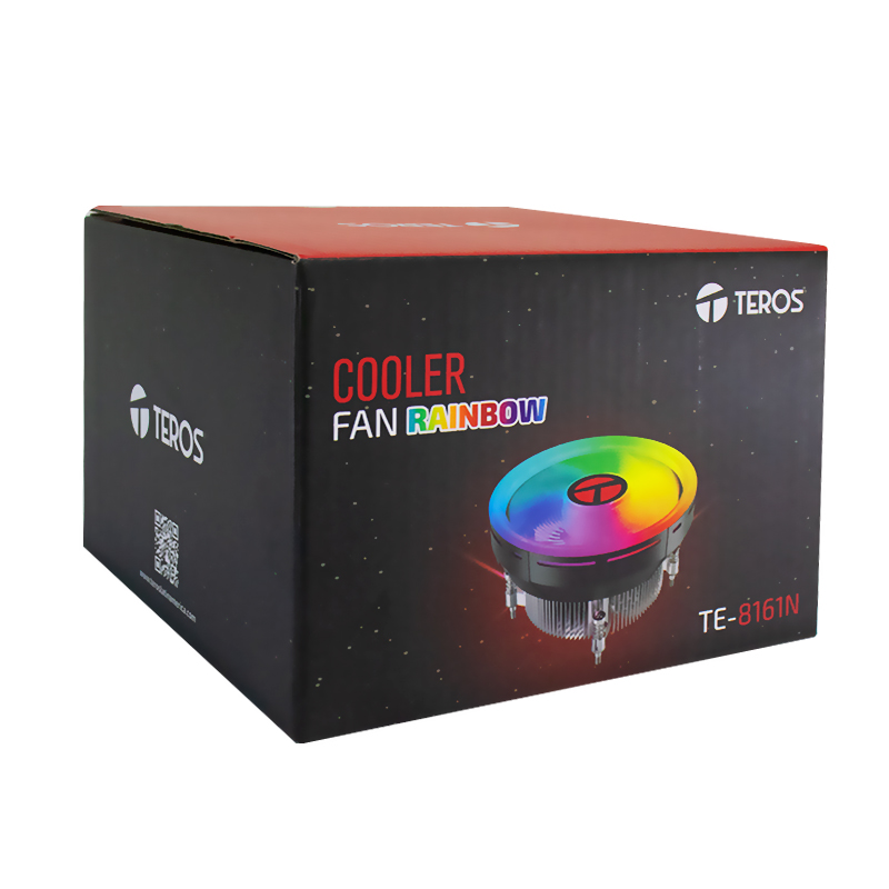 Cooler Para Procesador Teros Te-8161N, Intel, Tdp90W Máx, Airemantén Tu Equipo F
