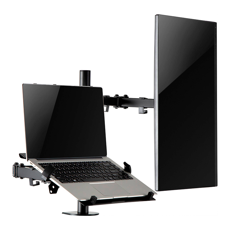 Soporte De Escritorio Para Monitor + Laptop, O 2 Monitores Speaka Professional Sp-Mm-