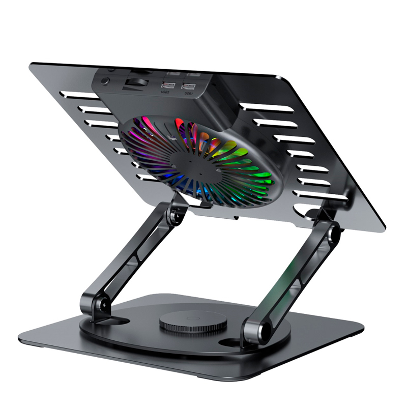 Cooler Teros Te-7132N, Compatible Con Notebooks De Hasta 15.6, 1 Fan De 11 Cmop