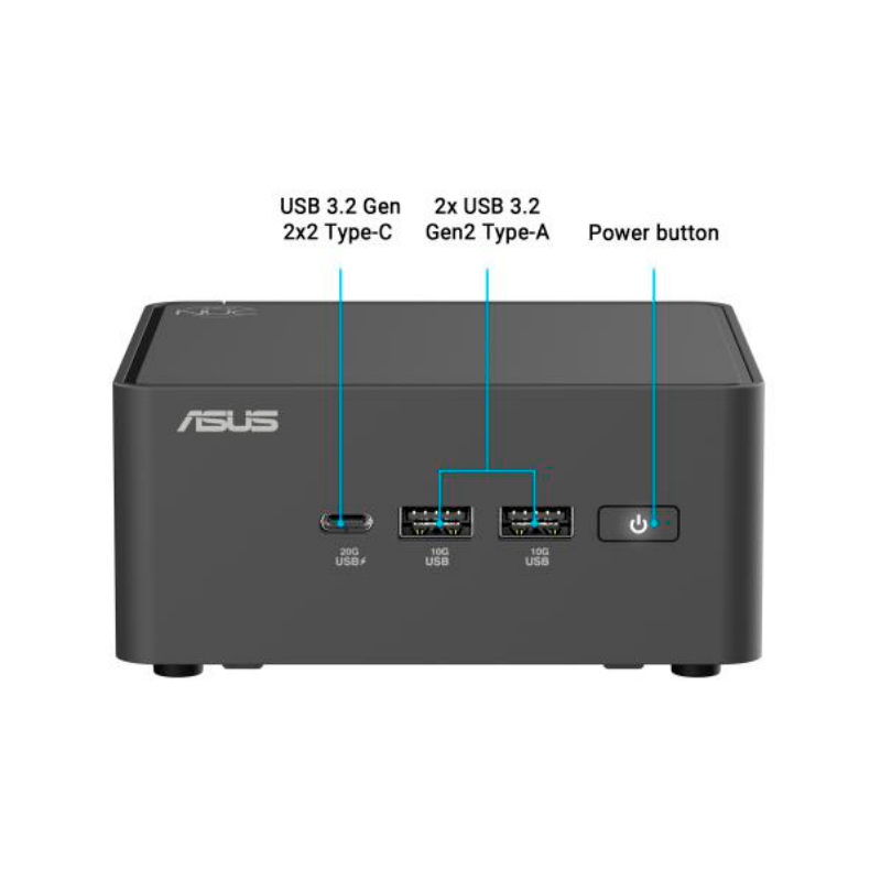 Barebone Asus Nuc 15 Pro, INTEL Core 3 100U 1.2 /4.7Ghz/6C/8T/10Mb Smart Cachela