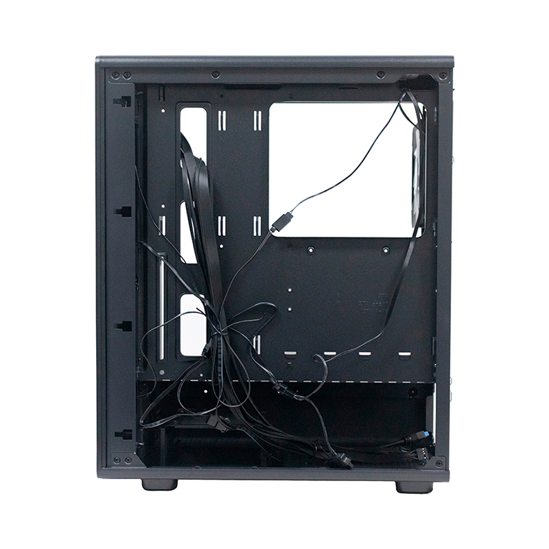 Case Sin Fuente Gamer Teros Te-1323G, Itx, M-Atx,Atx, 3.5 Y 2.5, Negropotencia