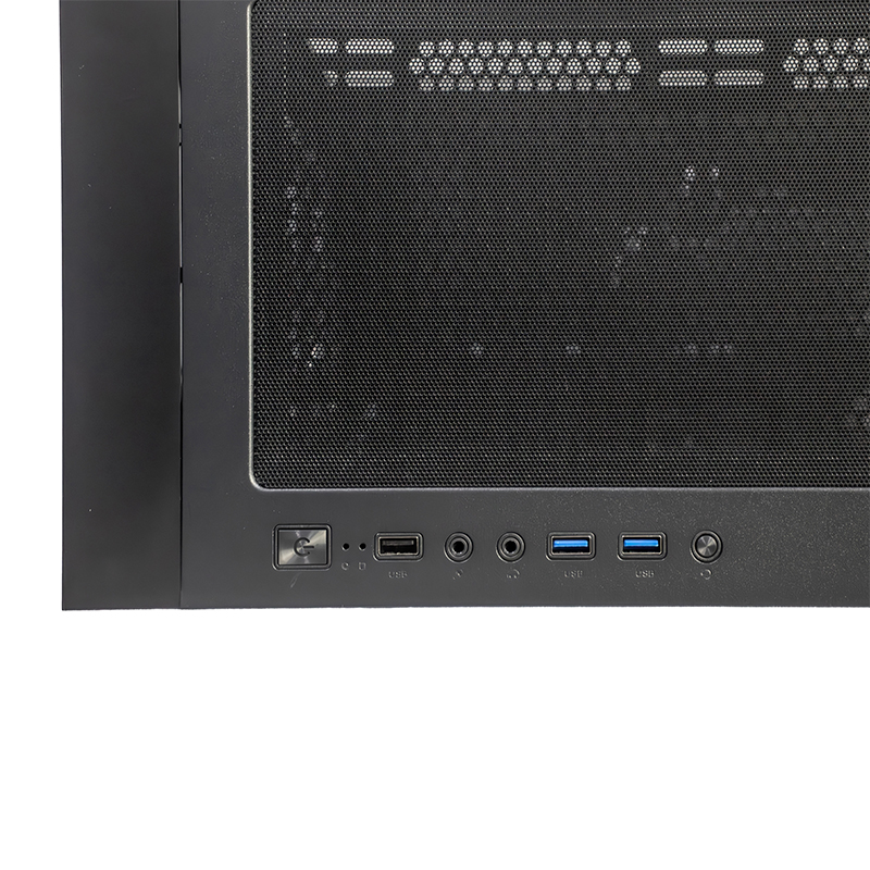 Case Sin Fuente Gamer Teros Te-1330G, Itx, M-Atx,Atx, E-Atx, 3.5 Y 2.5, Negrop