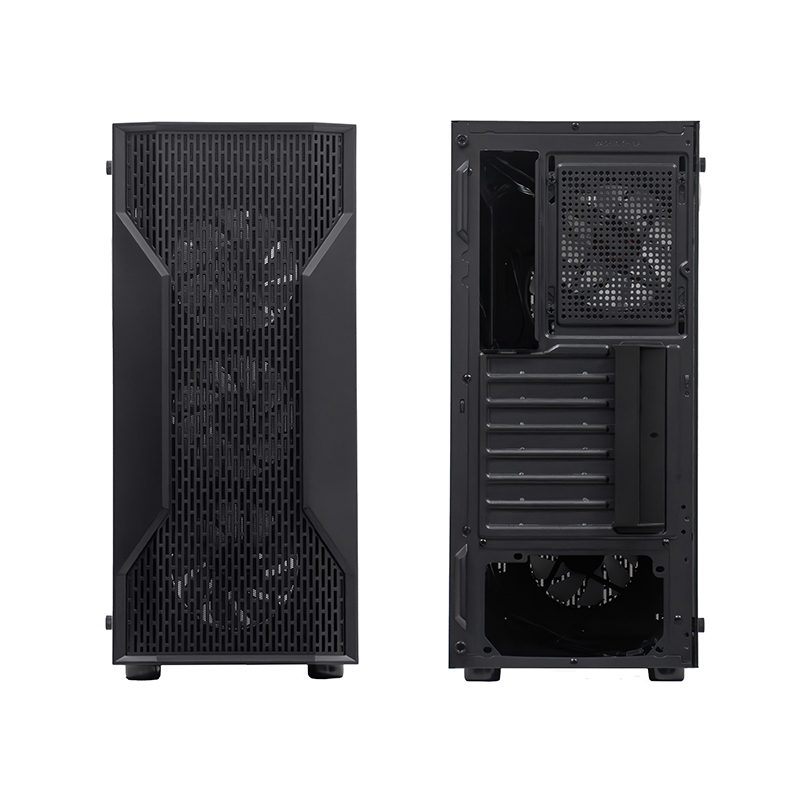 Case Sin Fuente Gamer Teros Te-1332G, Itx, M-Atx,Atx, 3.5 Y 2.5, Negropotencia