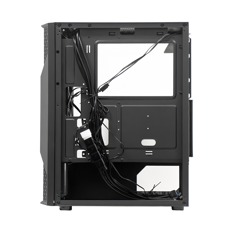 Case Sin Fuente Gamer Teros Te-1332G, Itx, M-Atx,Atx, 3.5 Y 2.5, Negropotencia