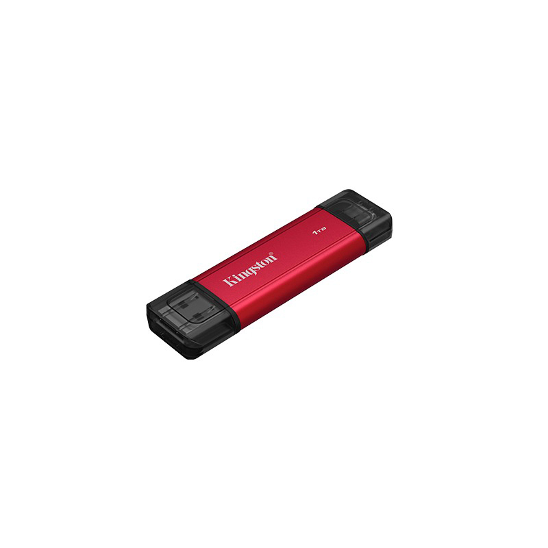 Unidad En Estado Sólido Dual Portatil Kingston 1Tb, Interfaz Usb-A, Usb-C, USB 3.2 Ge
