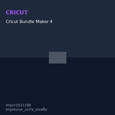 Cricut Bundle Maker 4