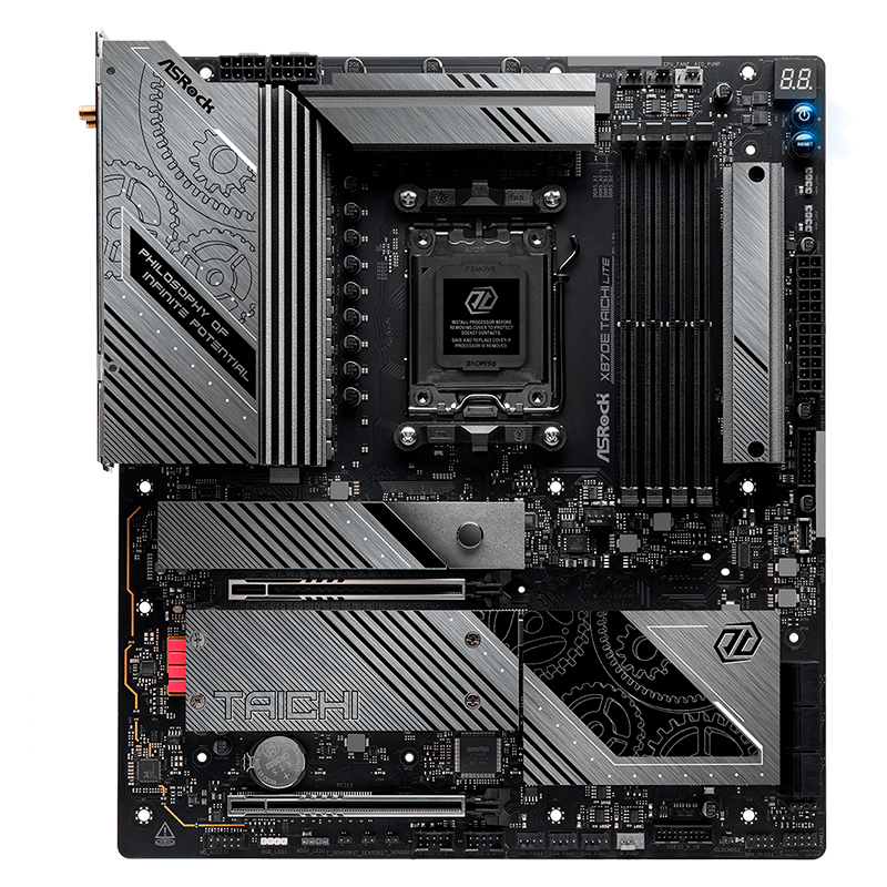 Motherboard Asrock X870E Taichi Lite, Chipset Amdx870E, Socket AMD Am5, Eatxsopo