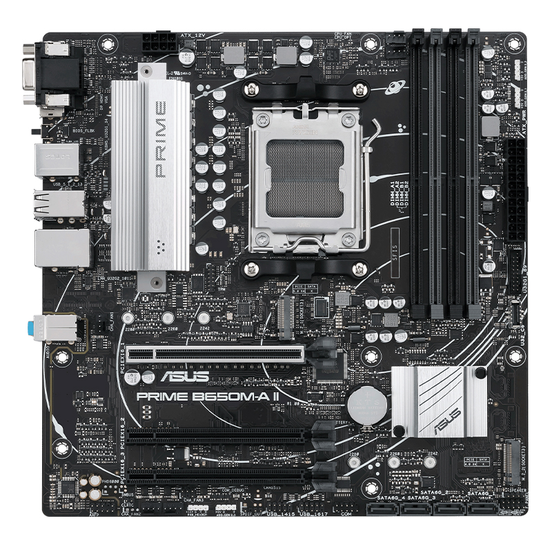 Motherboard Asus Prime B650M-A Ii , Chipset AMD B650, Socket Am5, Micro Atxsopor