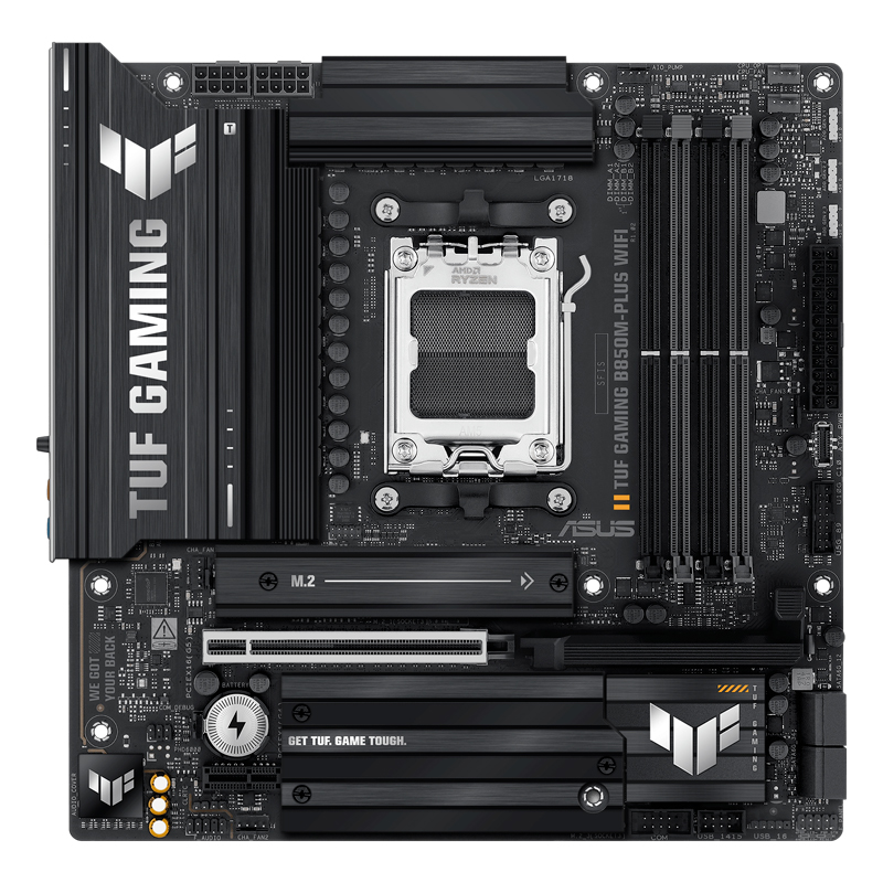 Motherboard Asus Tuf Gaming B850M-Plus Wifi, Chipset AMD B850, Socket AMD Am5, MATX @