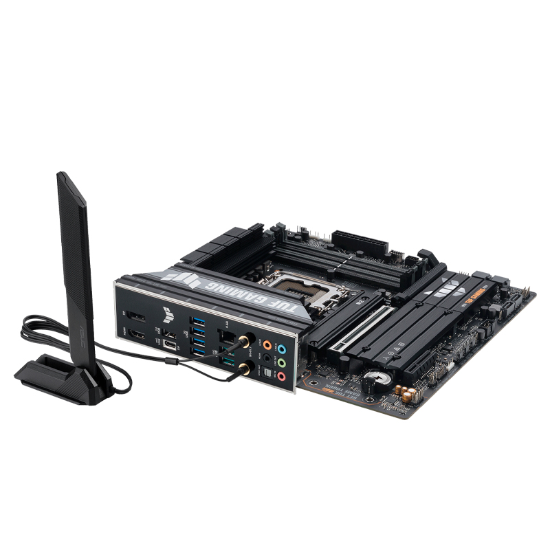 Motherboard Asus Tuf Gaming B860M-Plus Wifi, Chipset INTEL B860, Lga 1851, Hdmi, Dp,