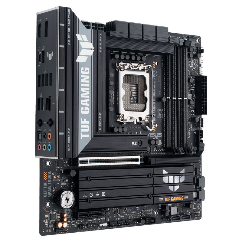 Motherboard Asus Tuf Gaming B860M-Plus Wifi, Chipset INTEL B860, Lga 1851, Hdmi, Dp,