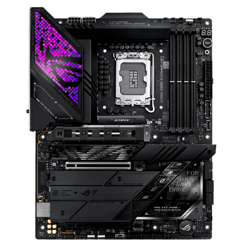 Motherboard Asus Rog Strix Z890-E Gaming Wifi, Chipset INTEL Z890, Lga 1851, Hdmi, DP