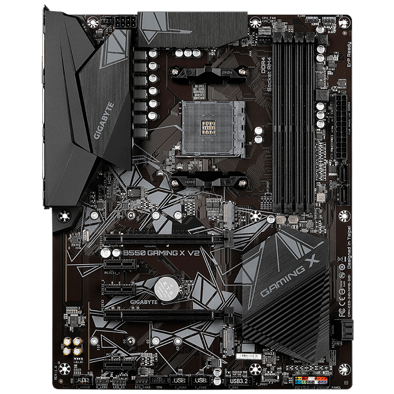 Motherboard Gigabyte B550 Gaming X V2 (Rev. 1.0),Chipset AMD B550, Socket AMD Am4, At