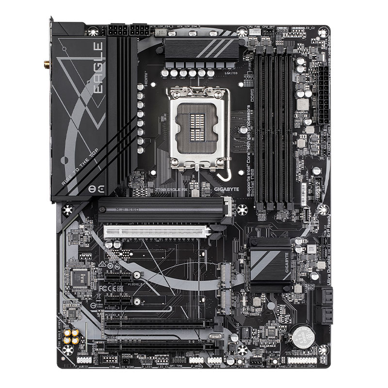 Motherboard Gigabyte Z790 Eagle Ax (Rev. 1.0), Chipset INTEL Z790, Lga1700, Atxs