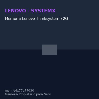 Memoria Lenovo Thinksystem 32GB Truddr5-4800Mhz (1Rx4) 10X4 Rdimmcompatible Con