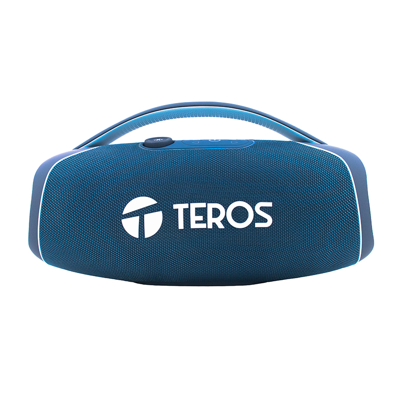 Parlante Teros Te-6045B, Color Azul, 60 Wpotencia Tu Música Con El Parlante Blue