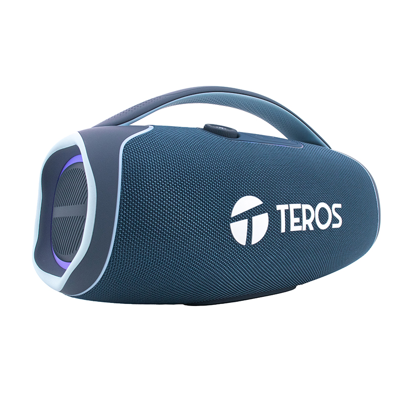 Parlante Teros Te-6045B, Color Azul, 60 Wpotencia Tu Música Con El Parlante Blue