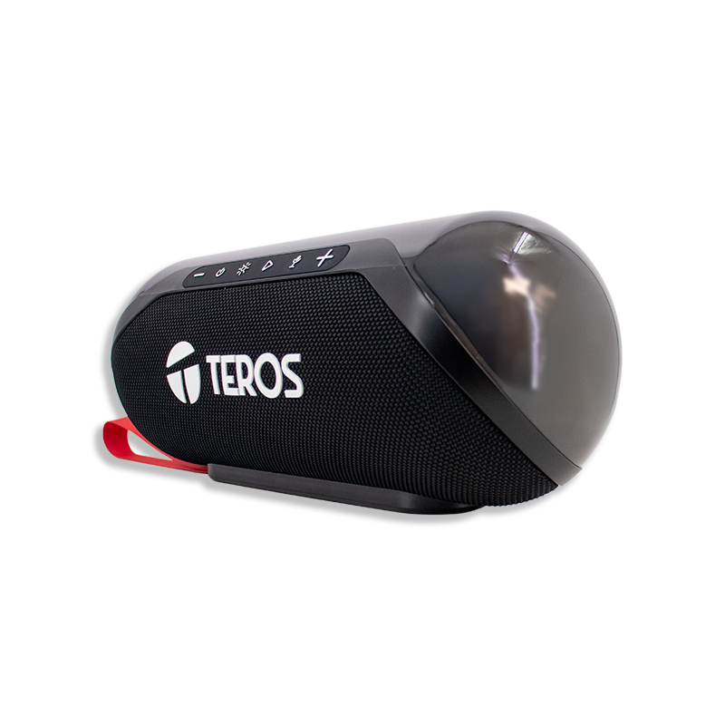 Parlante Inalámbrico Teros Te6047N, 20W, Bt: 5.3,Iluminación Rgb, Color Negrodis