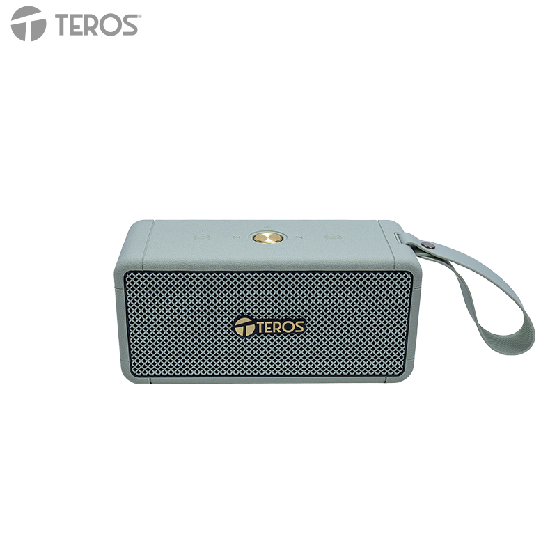 Parlante Inalámbrico Teros Legacy 6052, 8W, BT 5.3, 4000 Mah, Usb, Tf, Aux, Verde @@@