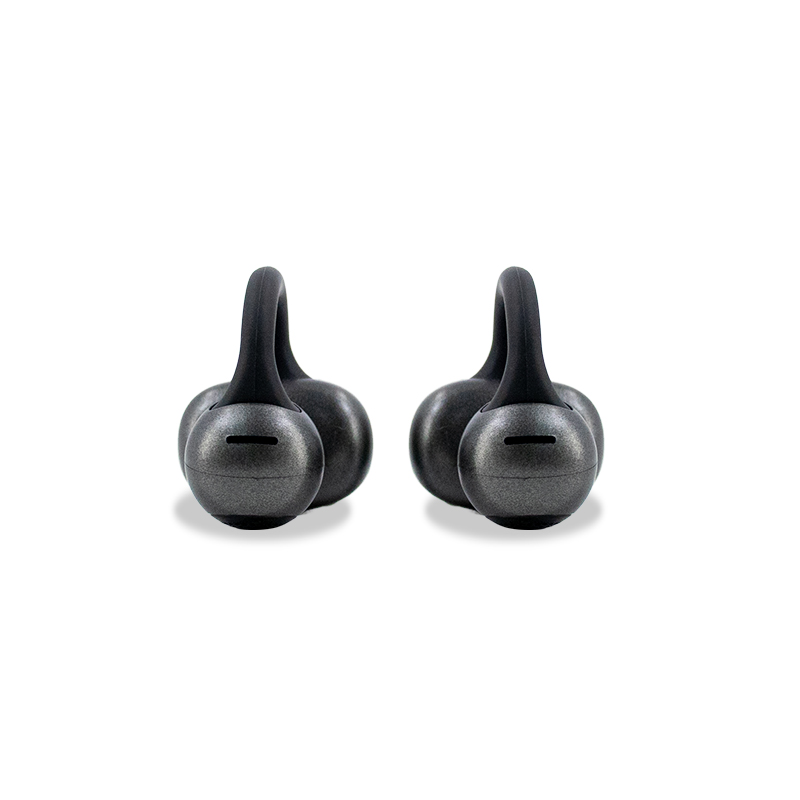 Audífonos Inalámbricos Teros Te-80712N, Bluetooth, Carga Tipo C, Negro Titaniumd