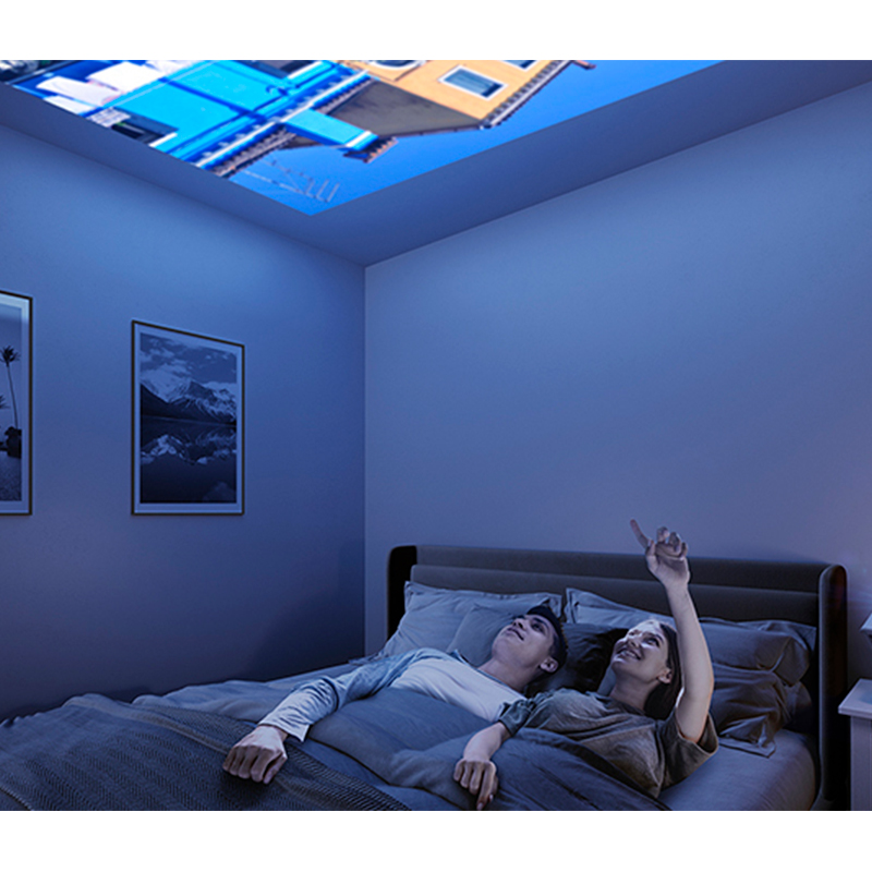 Proyector Epson Smart Portátil Lifestudio Flex Plus Ef-72 - Roble - 4K Pro Uhdel