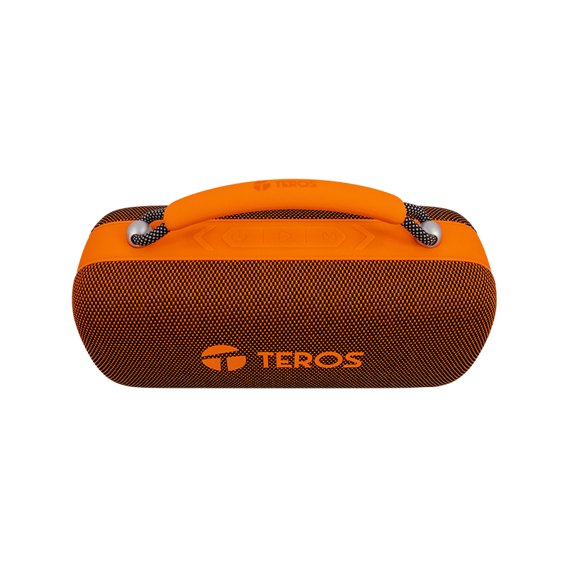 Parlante Inalámbrico Teros Vibe Vb-6049Or, 60W, BT 5.3, 4000 Mah, Usb, Luces Led, Nar