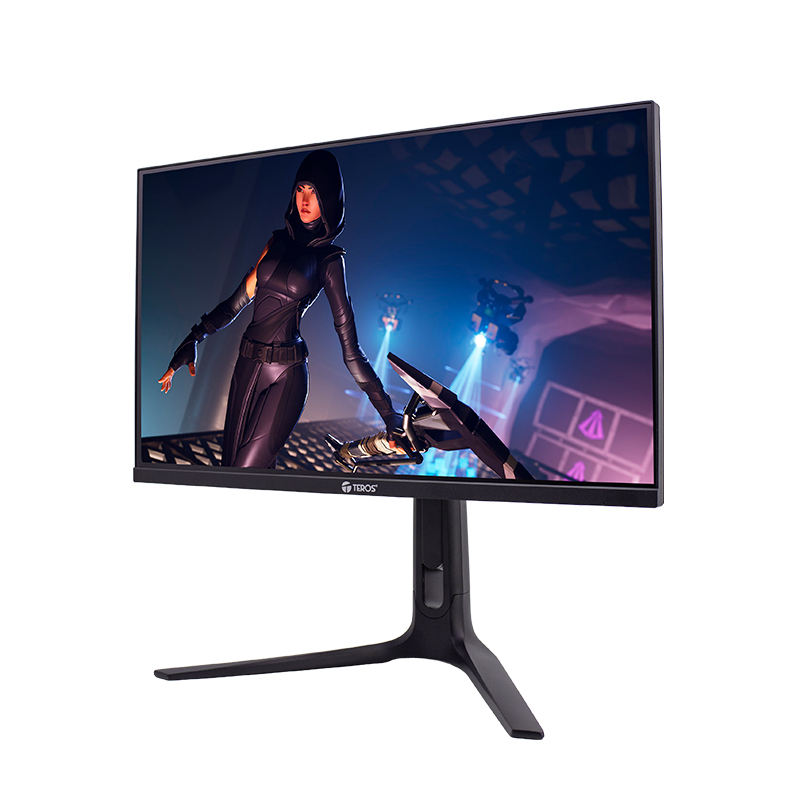 Monitor Plano Gaming Teros Te-2754G, 27 QHD Ips,200Hz, 1Ms, Hdmi, Dp, Audio Out
