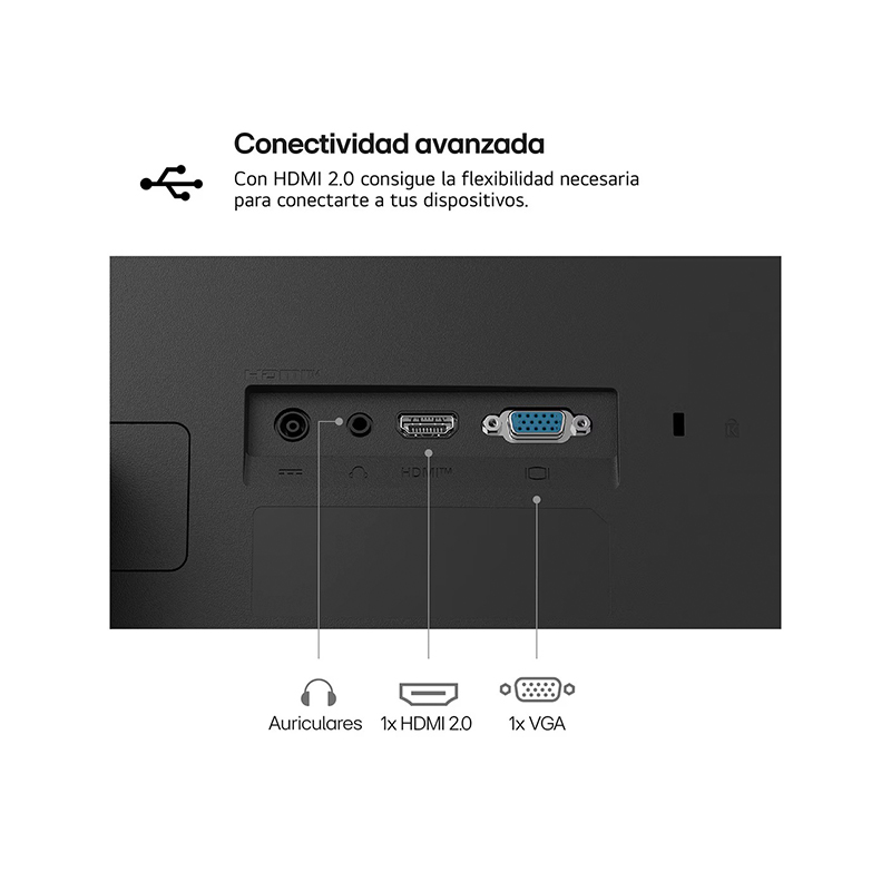 Monitor LG 27 Fhd/Ips/120Hz/Hdmi/Vga/Headphone-Outmonitor LG 27 IPS FHD Con P/