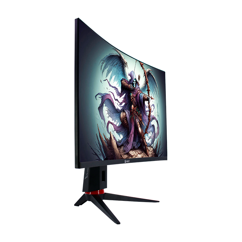 Monitor Curvo Gaming Teros Te-3219G, 31.5 FHD Va, 240 Hz, 1Ms, Hdmi, Dp, Audio Out @