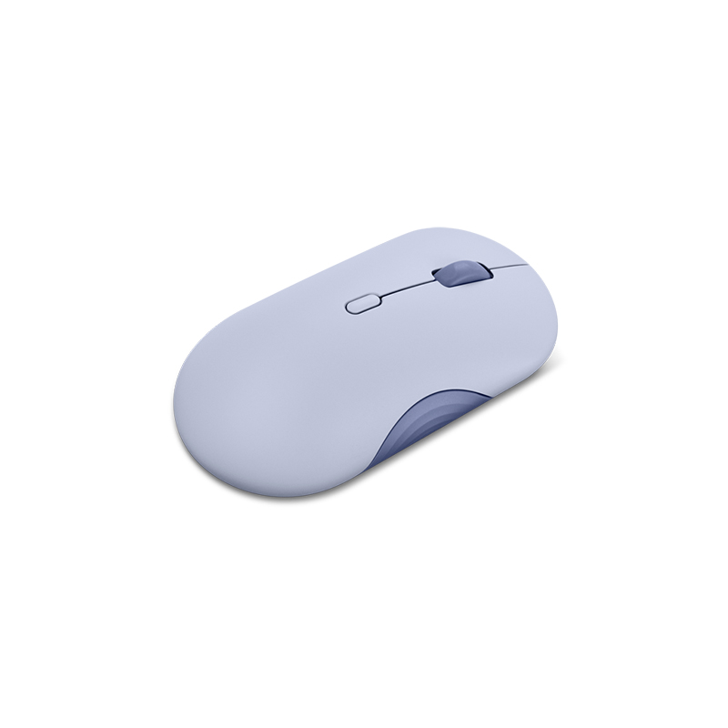 Mouse Lenovo 350 Silencioso, Interfaz Bluetooth, Color Uva Meta , Sin Bateríael
