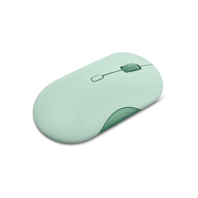 Mouse Lenovo 350 Silencioso, Interfaz Bluetooth, Color Verde Musgo, Sin Bateríae