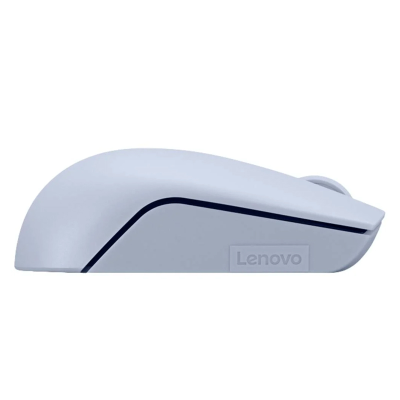 Mouse Inalambrico Compacto Lenovo 300, Color Azulescarcha.conectividad: Receptor