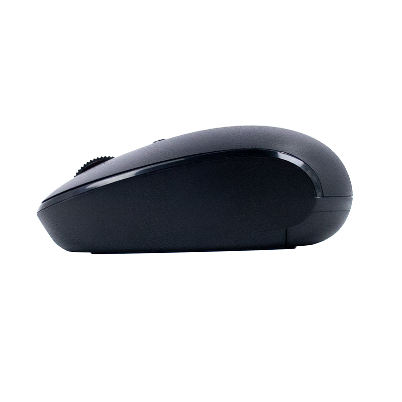 Mouse Inalámbrico Teros Te-1237S, BT 5.0, 2.4Ghz,Usb, Color Negrodescubre El Mou