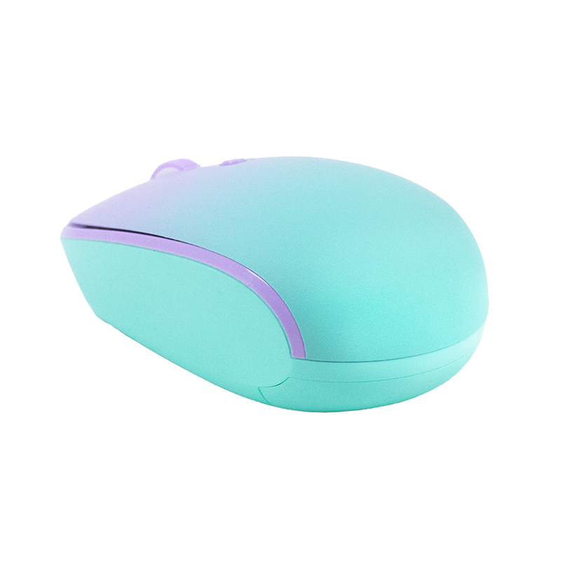 Mouse Inalámbrico Teros Te-1239S, 2.4Ghz, 4 Botones, Usb, Color Purpleel Mouse I