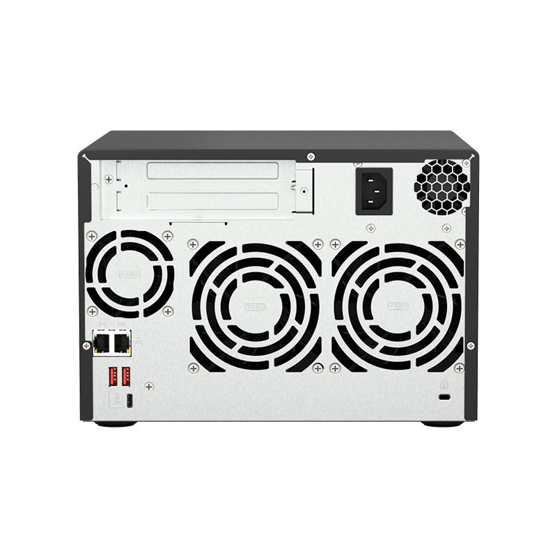 Servidor NAS Qnap Ts-673A-8G, Ryzen V1500B 4C/2.2Ghz, 8GB RAM Sodimm, Bahias: 6X3.5