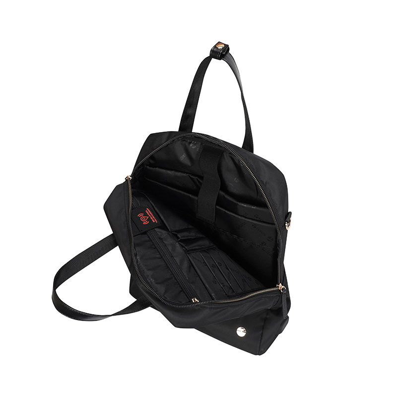 Backpack Teros Roseann Ii Te-9050Bk, Para Notebooks De Hasta 14.1 - Color Black