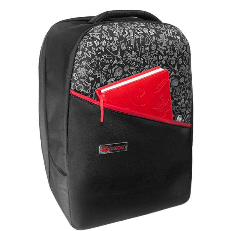 Backpack Teros Work Peruvian Te-Acs9024Br, Para Notebooks De Hasta 15.6La Mochi