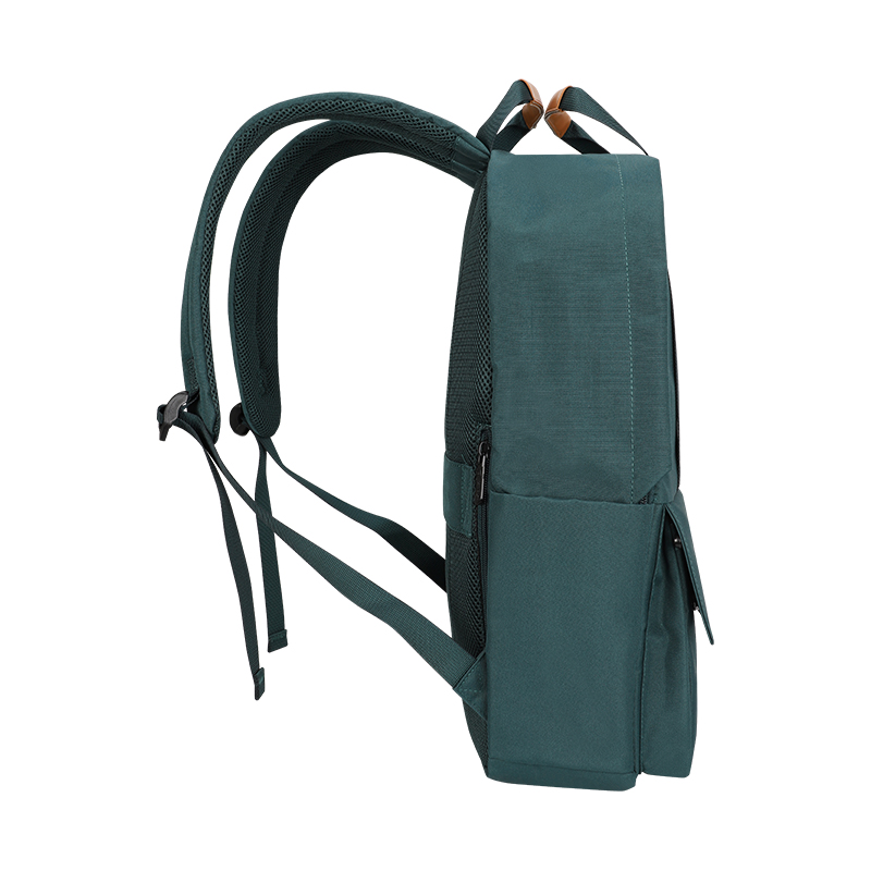 Backpack Teros City Ii Te-9032Gr, Para Notebooks De Hasta 15.6, Color Verdellev