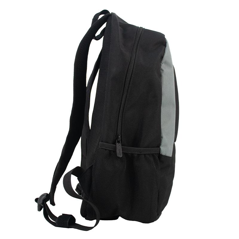 Backpack Teros Te-9040Bs, Para Notebooks De Hasta15.6, Color Negro/Grisprotege