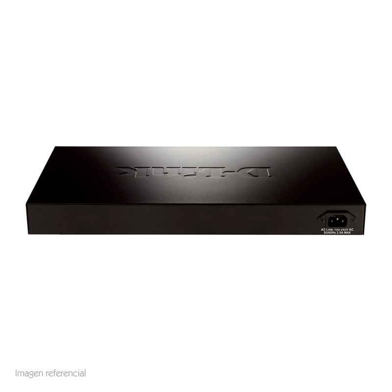Switch D-LINK Dgs-1210-28P, Capa 2, Poe, 24 Rj-45Lan Gbe, 4 Puertos Sfp, Auto Mdi/Mdi