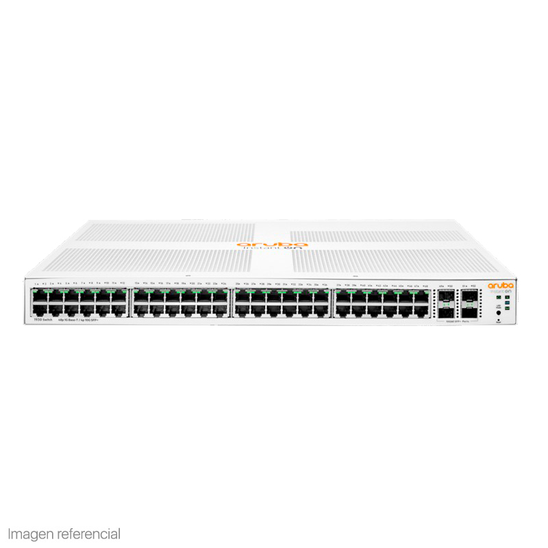 Switch Hpe Aruba Instant On 1930 48G 4Sfp/Sfp+48 Puertos 10/100/1000 Rj-45 Con D