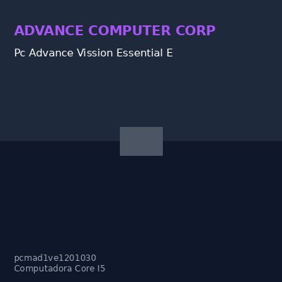 Pc Ad Vission Essential E1 1220Hx, INTEL I5-14450Hx 2.40.Ghz Pcore 4.80GHZ 20MB Cache